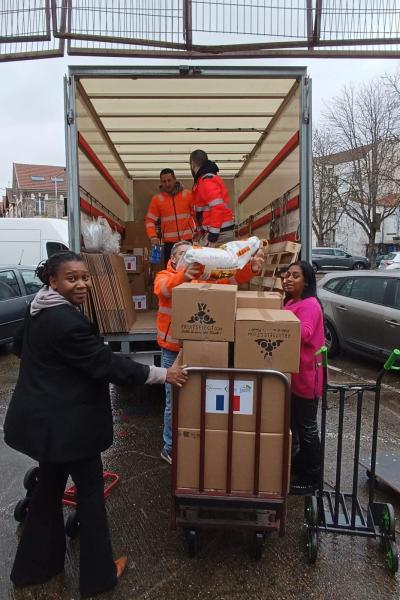 Collecte Taverny Coeur Sans Frontieres