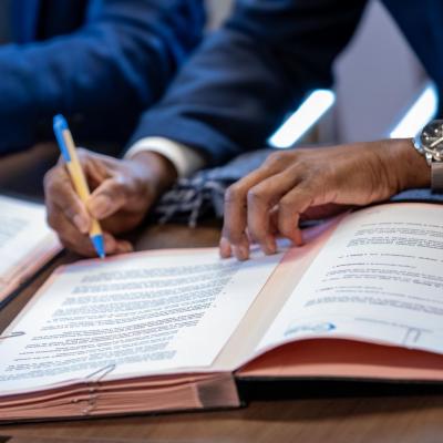 Signature Convention Mayotte | © Photo Georges Laumord